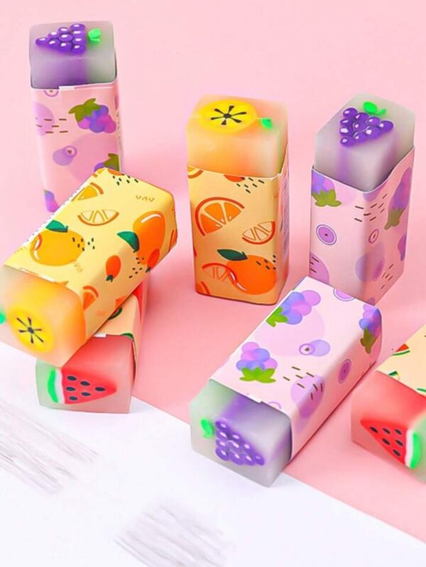 پاک کن ژله ای مغزدار میوه
