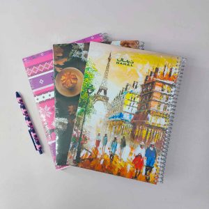 دفتر نهال الما جلد سخت سیمی ۱۰۰ برگ