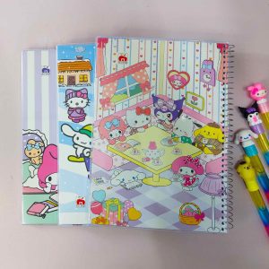 دفتر فانتزی نهال الما ۵۰ برگ حاشیه دار کرومی و دوستان