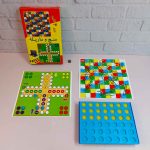 بازی فکری منچ و مارپله و دوز ۴ چهارتایی