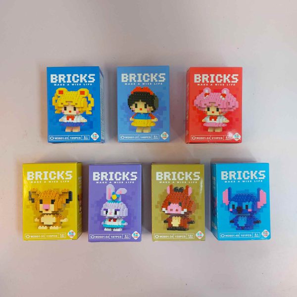 لگو سه بعدی bricks