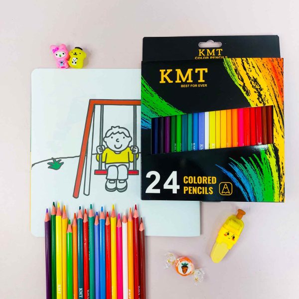 مدادرنگی 24 رنگ kmt