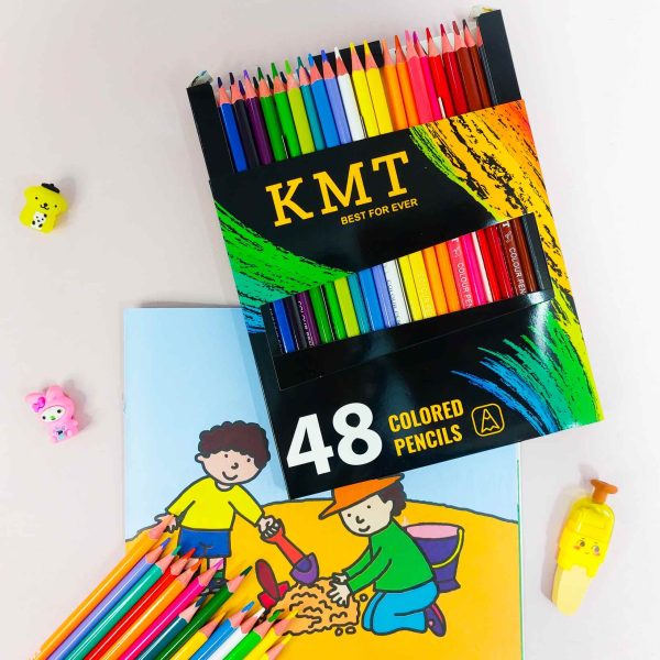 مدادرنگی 48 رنگ kmt