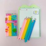 مداد رنگی پاستلی ماکارون