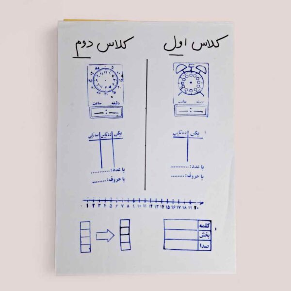 پک مهر کلاس اول و دوم ابتدایی