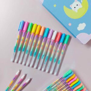 خودکار رنگین کمانی 6 رنگ جیاندان